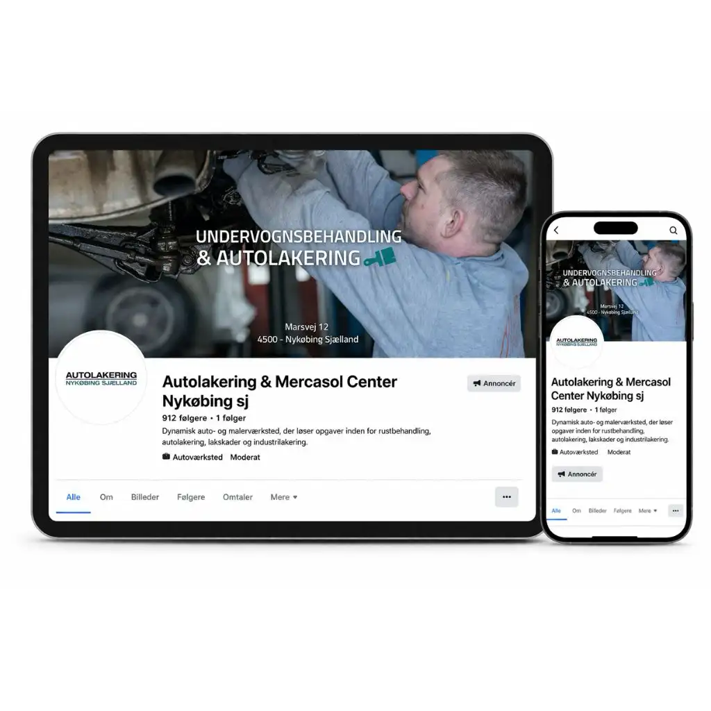 Autolakering & Mercasol Center Nykøbing Sj.