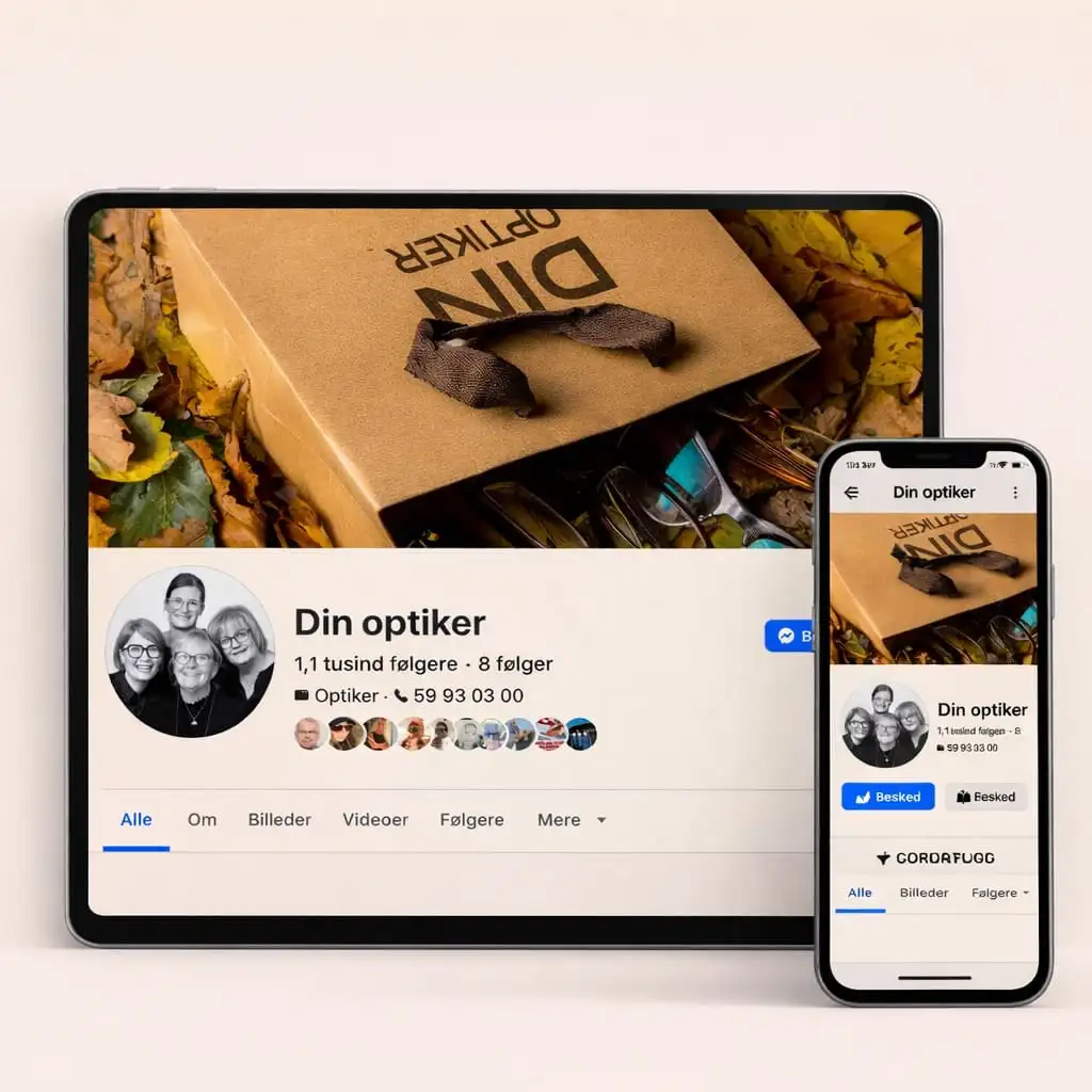 Billede af hjemmeside